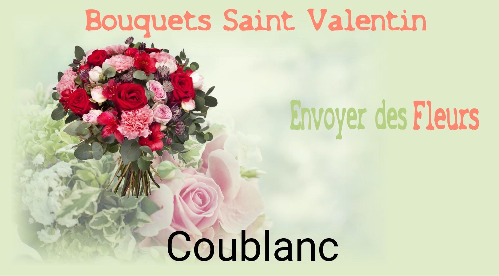Roses de Saint-Valentin livrées à Coublanc